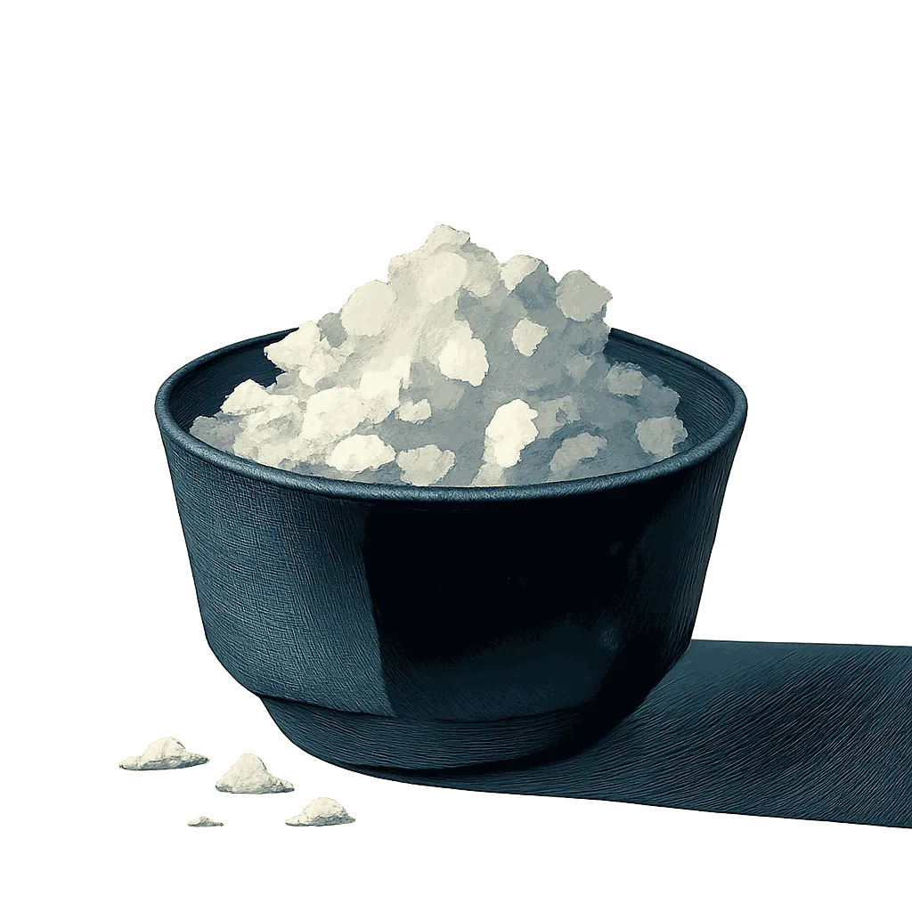 Flaked salt